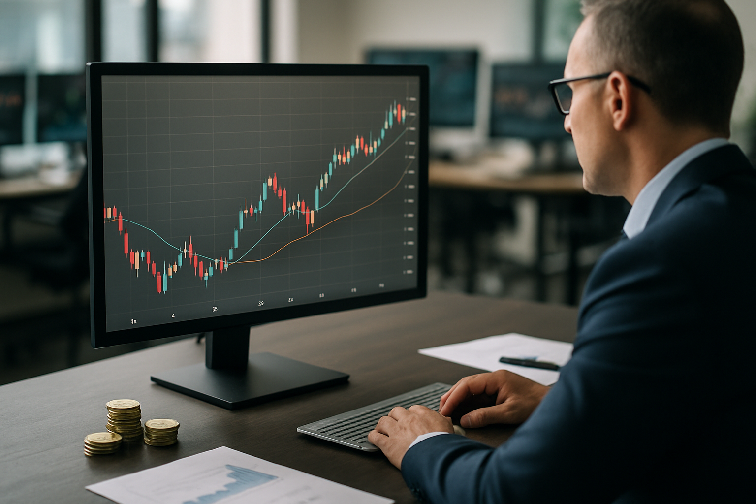 Andamento del cambio del dollaro canadese con volatilità intraday in aumento nel pomeriggio europeo