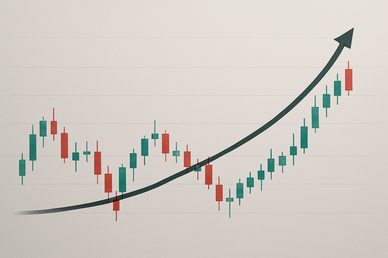Andamento del cambio valutario e dell’inflazione rappresentati con grafici finanziari stilizzati