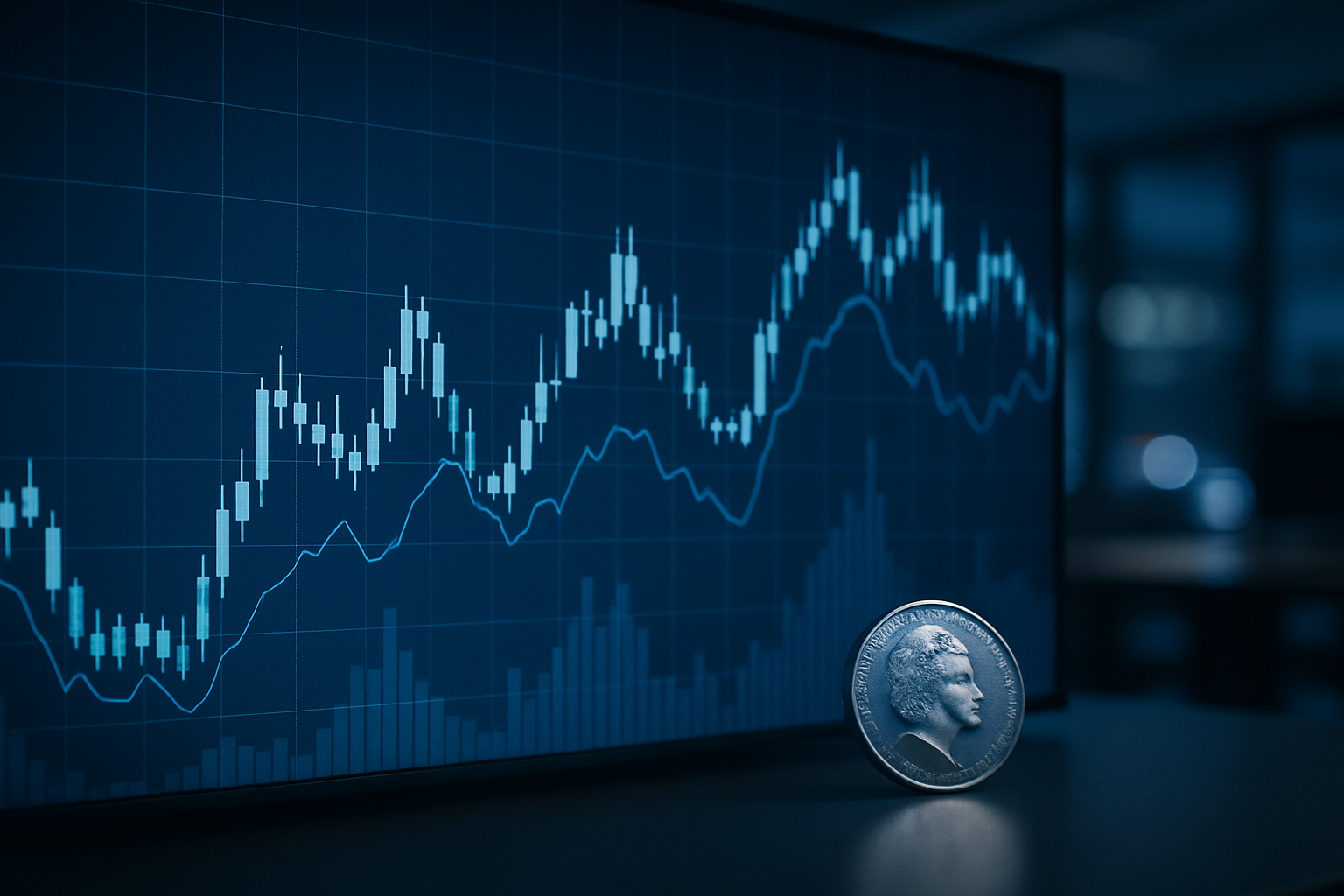 Oscillazioni del cambio AUD durante le contrattazioni notturne con alta volatilità