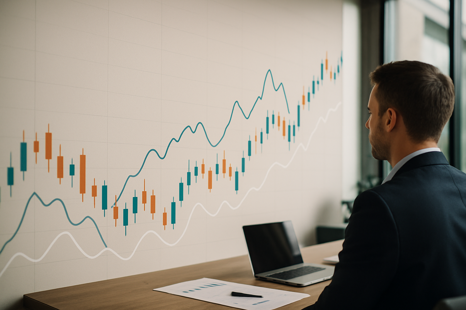 Andamento stilizzato del mercato valutario con riferimento alle aspettative sui tassi reali