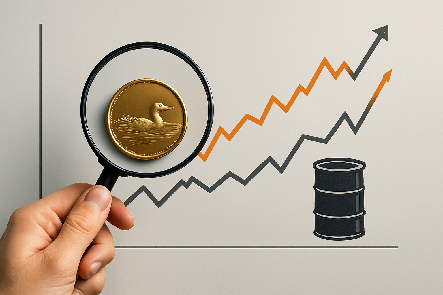 Relazione tra dollaro canadese e prezzo del petrolio nei mercati finanziari