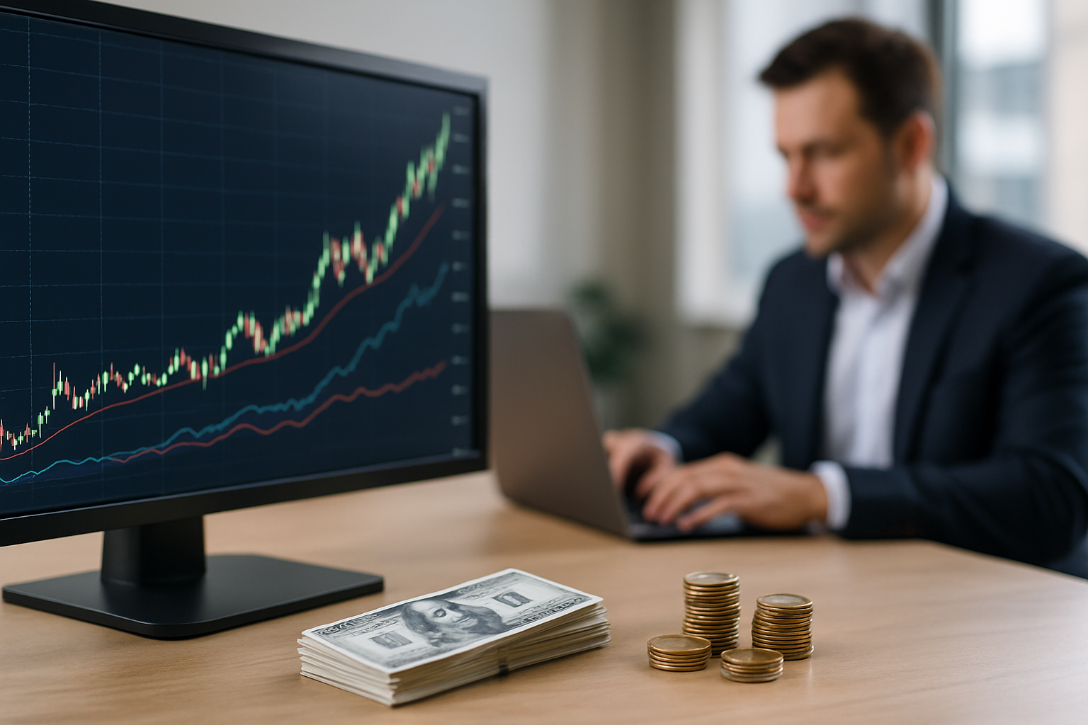 Andamento del cambio del dollaro con rimbalzo e volatilità nei mercati Forex